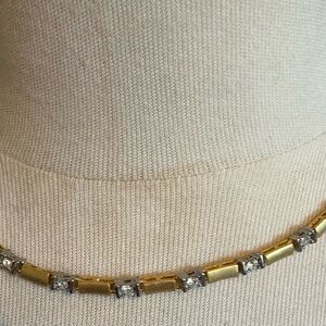 Chic Gold and Silver Necklace
